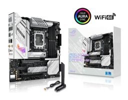 Asus ROG Strix B760-G Gaming WIFI B760 LGA 1700 Soket DDR5 7800 MHz PCIe 4.1 Wi-Fi Overclock Micro ATX Intel Uyumlu Anakart