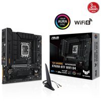 Asus TUF Gaming B760M-BTF D4 B760 LGA 1700P Soket DDR4 5333 MHz PCIe 4.1 Wi-Fi Overclock Micro ATX Intel Uyumlu Anakart