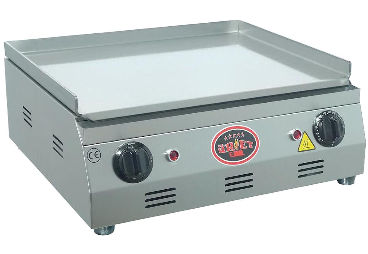 Üret Çelik Pleyt Ayaklı 2500 W Çelik Elektrikli Izgara