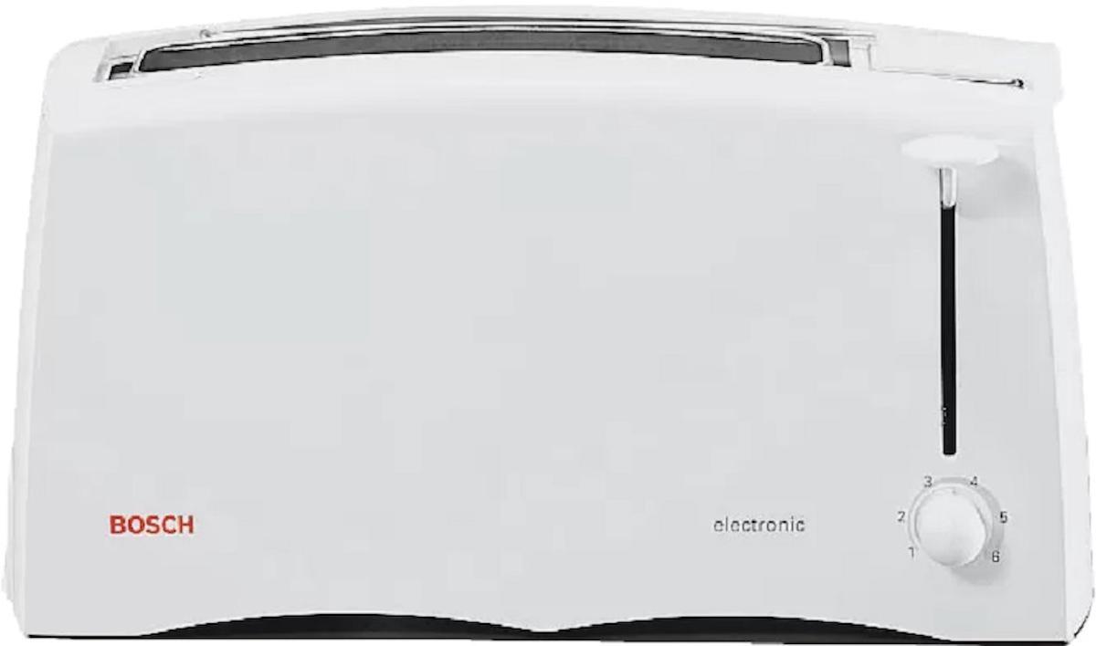 Bosch TAT1201 2 Dilim Kırıntı Tepsili Telli 970 W Beyaz Mini Ekmek Kızartma Makinesi