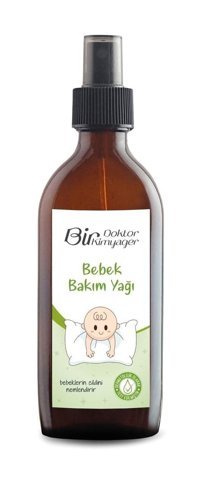 Bir Doktor Bir Kimyager Organik Misk Adaçayı Yağları Bebek Masaj Yağı 150 ml