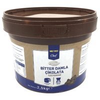 Metro Chef Bitter Damla Çikolata 2.5 kg