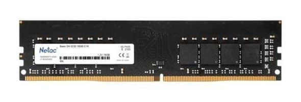 Netac NTBSD4P32SP-16 16 GB DDR4 1x16 3200 MHz Ram