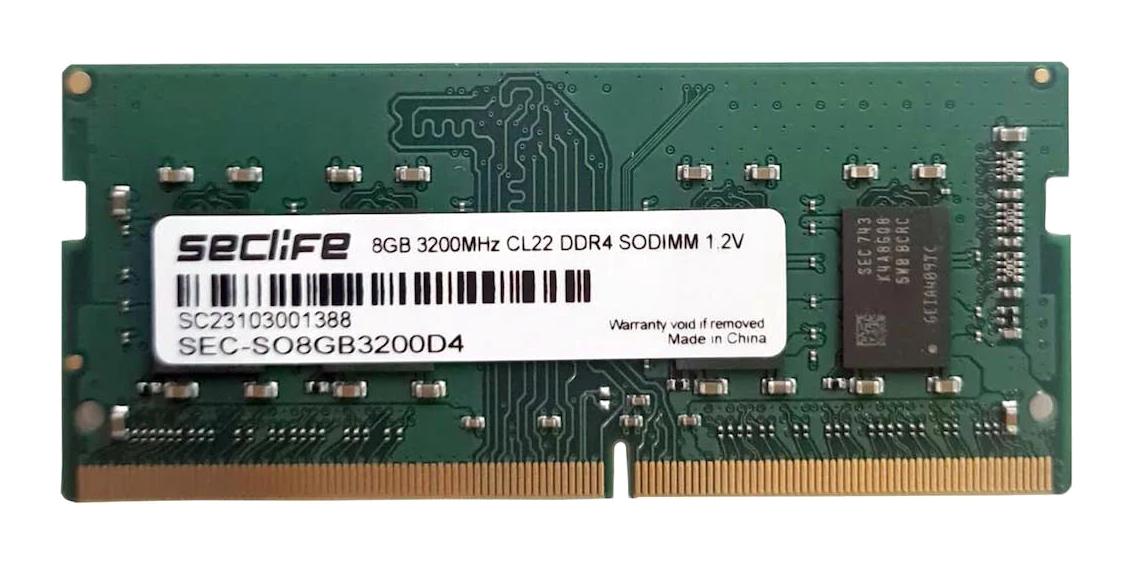 Seclife SEC-SO8GB3200D4 8 GB DDR4 1x8 3200 MHz Ram