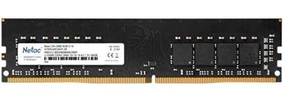 Netac NTBSD4P26SP-08 8 GB DDR4 1x8 2666 MHz Ram
