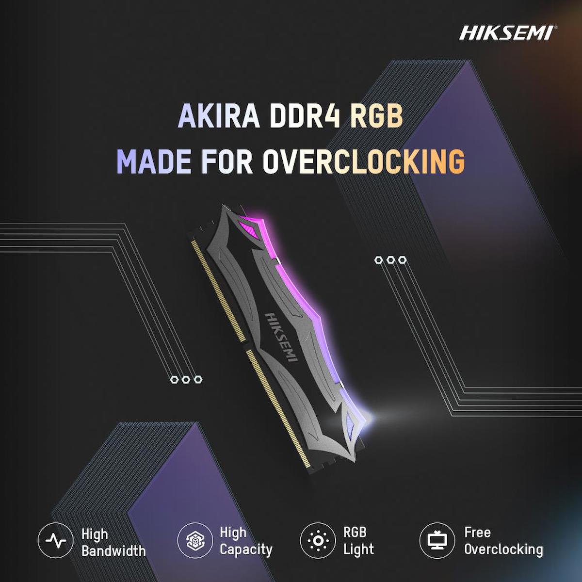 Hiksemi HSC416U32Z4 RGB 16 GB DDR4 1x16 3200 MHz Ram