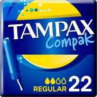 Tampax Compak Aplikatörlü Normal Tampon 22'li