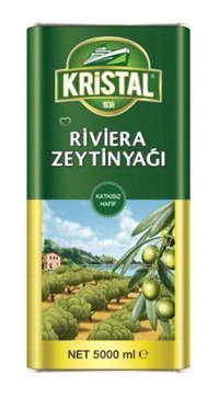 Kristal Teneke Riviera Zeytinyağı 24x5 lt