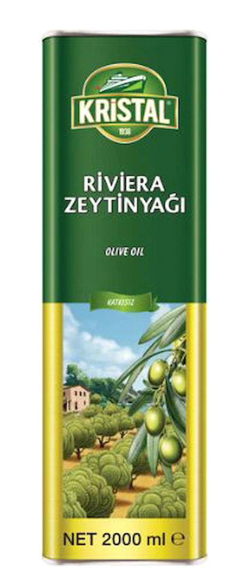 Kristal Teneke Riviera Zeytinyağı 4x2 lt