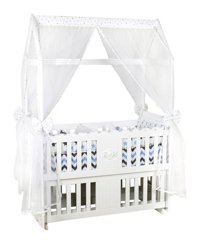Setay Montessori Mdf 13 kg Dikdörtgen Yataklı Sallanan Anne Yanı Beşik Sarı