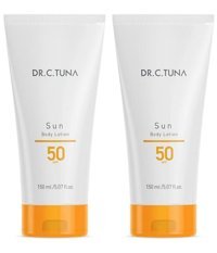 Farmasi Dr C. Tuna Renksiz 50 Faktör Tüm Ciltler İçin Nemlendiricili Yağ Bazlı Suya Dayanıklı Yüz Güneş Kremi 2x150 ml