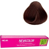 Neva 5.1 Küllü Açık Kahve Organik Amonyaksız Krem Saç Boyası 4x50 ml