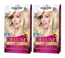 Palette Deluxe 10.2 Platin Sarısı Amonyaksız Krem Saç Boyası 2x99 ml