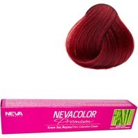 Neva 55.46 Büyüleyici Kızıl Organik Amonyaksız Krem Saç Boyası 3x50 ml