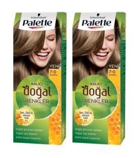 Palette Kalıcı Doğal 7.0 Kumral Amonyaksız Krem Saç Boyası 2x99 ml