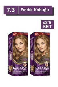 Wella Koleston Supreme 7.3 Fındık Kabuğu Organik Krem Saç Boyası 2x60 ml