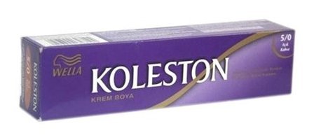 Wella Koleston 5.0 Açık Kahve Organik Krem Saç Boyası 2x60 ml