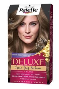 Palette Deluxe 7.11 Küllü Kumral Amonyaksız Krem Saç Boyası 99 ml