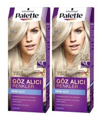 Palette Göz Alıcı 10.1 Küllü Açık Sarı Amonyaksız Krem Saç Boyası 2x99 ml