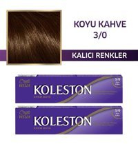 Wella Koleston Single 3.0 Koyu Kahve Organik Krem Saç Boyası 50 ml