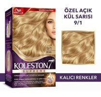 Wella Koleston Supreme 9.1 Açık Kül Sarısı Organik Krem Saç Boyası 50 ml
