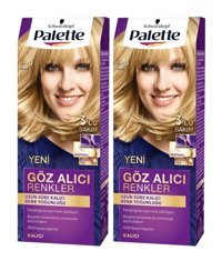 Palette Göz Alıcı 9.0 Sarı Amonyaksız Krem Saç Boyası 2x99 ml