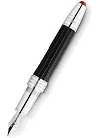 Montblanc F 128842 Kartuşlu Reçine Doldurulabilir Altın Kaplama F Uç Dolma Kalem