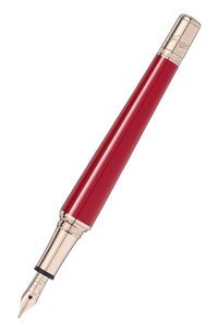 Montblanc Muses Marilyn Monroe Special Edition 116066 Kartuşlu Reçine Doldurulabilir Altın Kaplama M Uç Dolma Kalem
