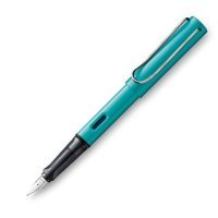 Lamy Al-Star 023 Kartuşlu-Pistonlu Alüminyum Doldurulabilir EF Uç Mavi Dolma Kalem