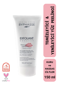 Byphasse Temizleyici ve Yenileyici Siyah Nokta Karşıtı Leke Giderici Sıkılaştırıcı Krem Tüp Yüz Peelingi 150 ml