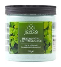 Jovica Mentha Facial Lightening Siyah Nokta Karşıtı Leke Giderici Sıkılaştırıcı Krem Kavanoz Yüz Peelingi 500 ml