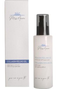 Miss Aura Kolajen Siyah Nokta Karşıtı Leke Giderici Sıkılaştırıcı Jel Şişe Yüz Peelingi 150 ml