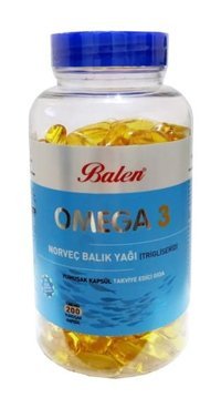Balen Norveç Omega 3 Kapsül 1380 mg 2x200 Adet