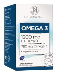 Naturalnest Omega 3 Kapsül 1200 mg 30 Adet
