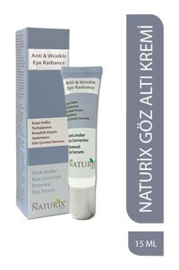 Naturix Anti & Wrınkle Tüm Ciltler için Göz Çevresi Krem Tüp 15 ml