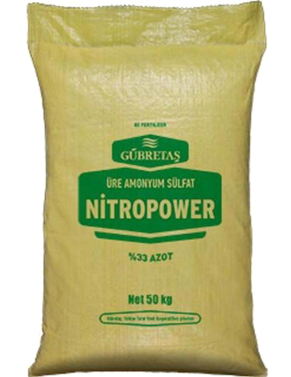 Gübretaş Nitropower Amonyum Sülfat Bitki Toprak Katı Gübre 1 kg