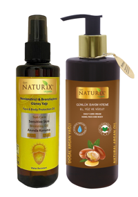 Naturix Yoğun 30 Faktör Tüm Vücut İçin Bronzlaştırıcı Yağ 200 ml