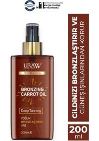 Uraw Yoğun Tüm Vücut İçin Güneşsiz Bronzlarştırıcı Yağ 200 ml