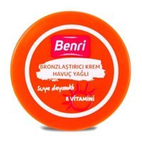 Benri Havuç Yağı Yoğun 20 - 40 Faktör Tüm Vücut İçin Bronzlaştırıcı Krem 100 ml