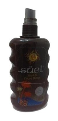 Süel Kakao Yağı Yoğun Tüm Vücut İçin Güneşsiz Bronzlarştırıcı Yağ 100 ml