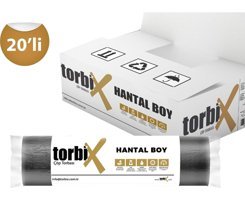 Torbix Hantal Boy 100X150 cm 20 Adet Çöp Poşeti