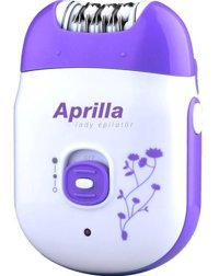Aprilla AEP-7817 Bacak İçin Kablosuz Epilasyon Aleti Beyaz-Mor