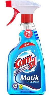 Camsil Matik Mavi Cam Temizleyici Sprey 12x500 ml