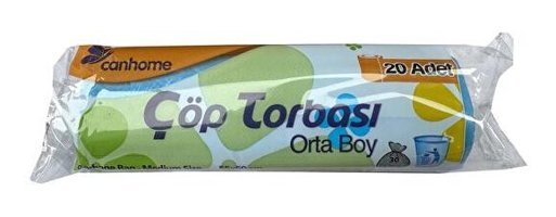 Canhome Orta Boy 55x60 cm 20 Adet Çöp Poşeti