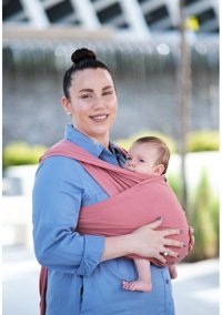 Neko Wrap Sling 13 kg Kapasiteli Oturaklı Yenidoğan Kanguru Aragon Yeşil