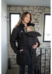 Neko 8 kg Kapasiteli Oturaklı Her Yöne Yenidoğan Kanguru M Siyah