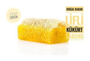 KAEM Organik Kabak Lifli Kükürt Sabun 125 gr