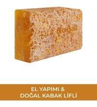 Pür Doğal Organik Kabak Lifli Sabun 130 gr