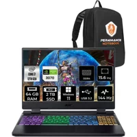 Acer Nitro 5 AN515-58 W11HOME NH.QGAEY.001 Harici GeForce RTX 3070 Intel Core i7 64 GB Ram DDR4 2 TB SSD 15.6 inç Full HD Windows 11 Home Gaming Notebook Laptop
