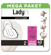 Ladyfit Pamuk İnce 40'lı Hijyenik Ped 1 Adet